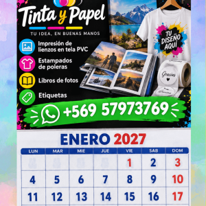 Calendarios imantados